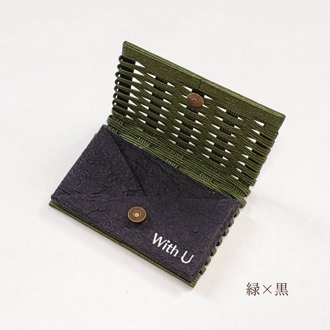 WAKO グリーン 名刺入れ 箱付き 名刺入れ | WAKO公式オンラインブティック | 銀座・和光